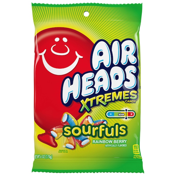Airheads Airheads Xtreme Sourfuls Candy 6 oz. Bag, PK12 67860 Zoro